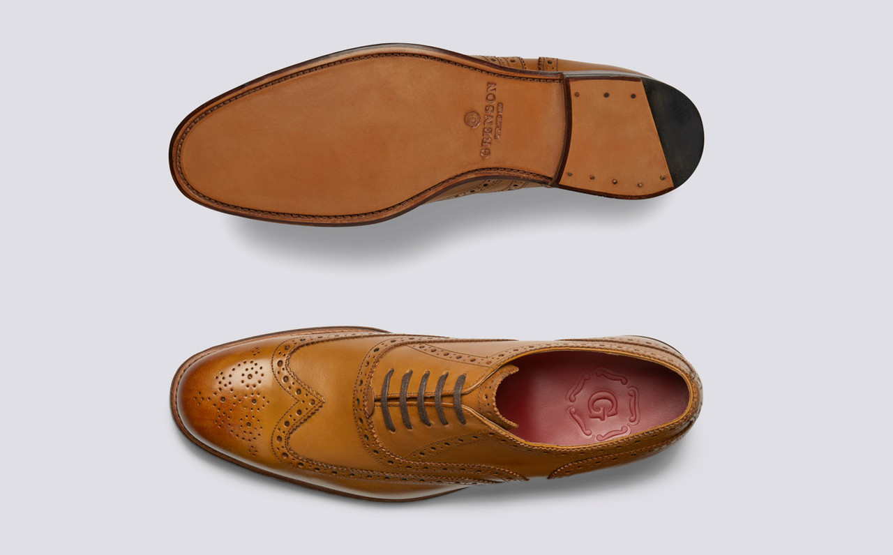 grenson sharp tan