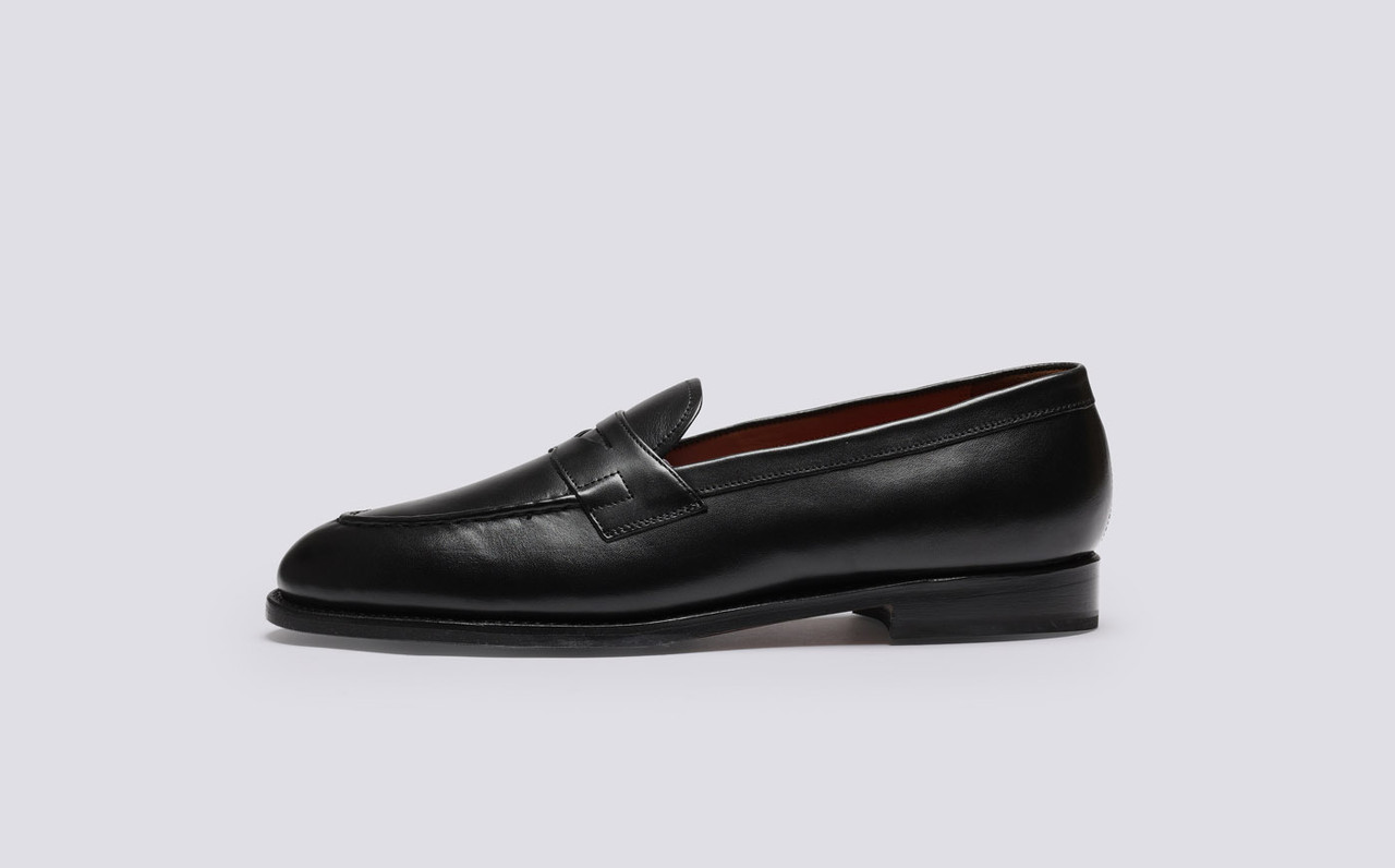 Medicinsk malpractice Uddybe Udholdenhed Grenson Loafers for Men | Lloyd in Black Leather