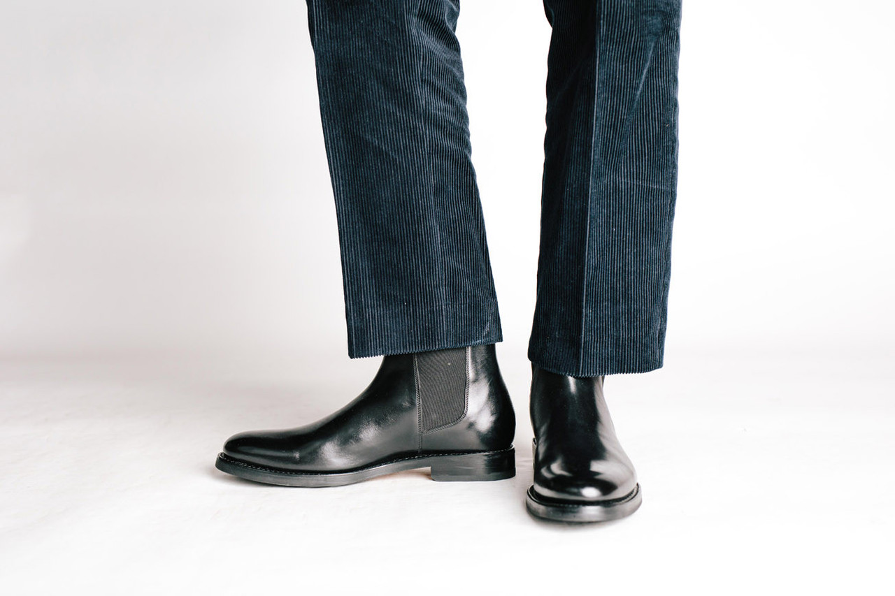 Låse slap af fordøjelse Declan | Chelsea Boots for Men in Black Calf | Grenson Shoes