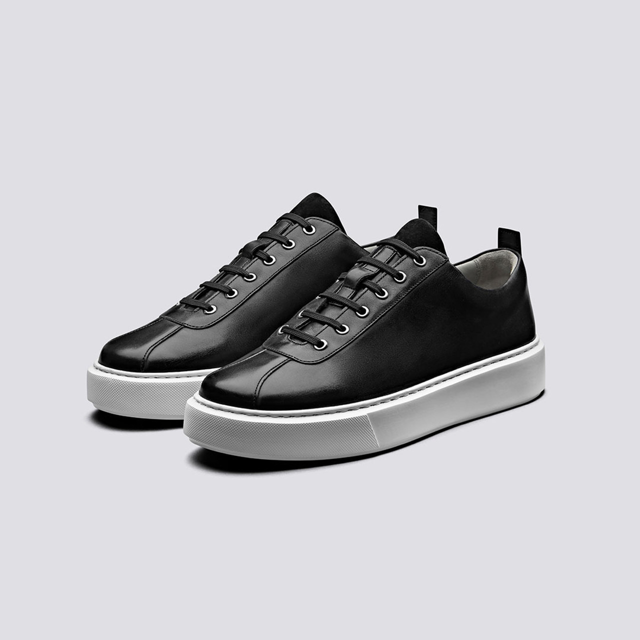 Grenson trainers black clearance