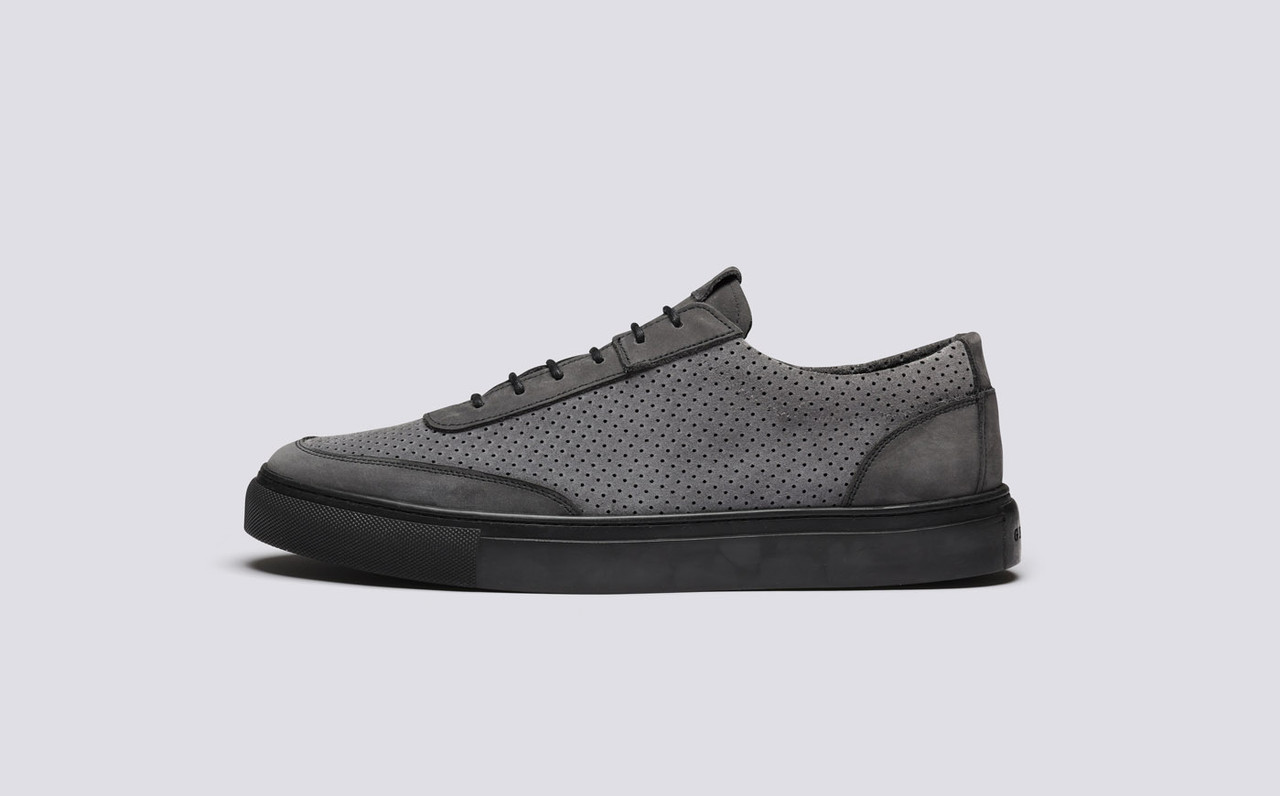 suede sneakers grey