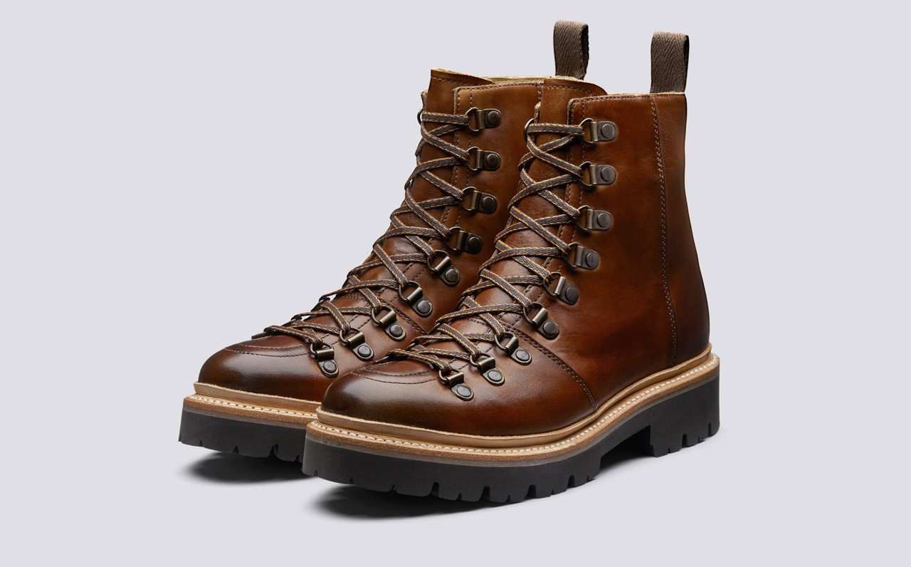 Grenson tan store boots