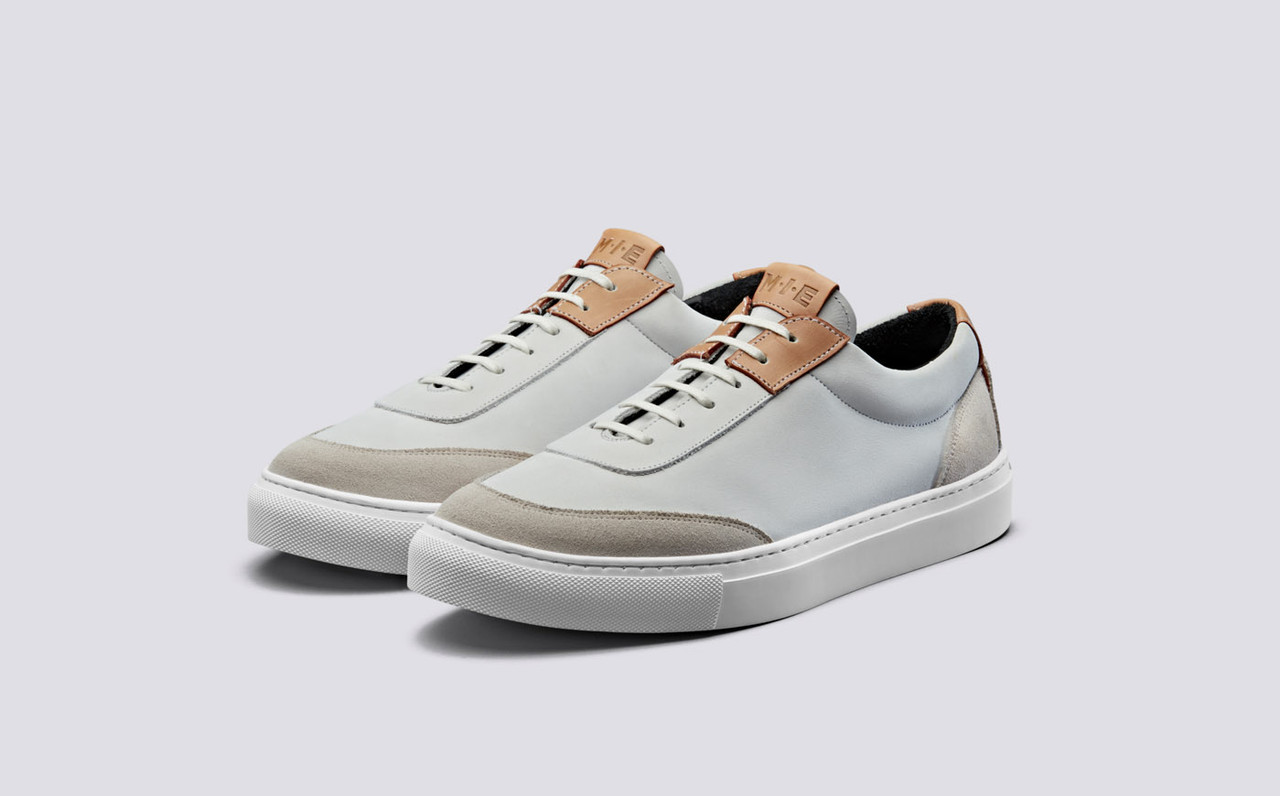 Made England | Womens Sneakers White Suede | Grenson Shoes