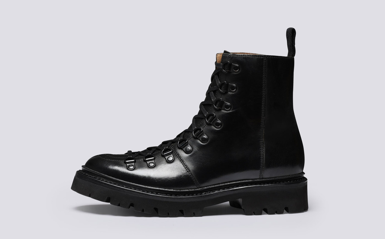 grenson black boots