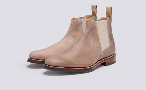grenson declan suede chelsea boots
