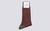 Mens Socks | Zig Zag Socks in Red | Grenson - Folded View