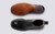 Grenson Shoe No.1 in Black Glace Kid Leather - Sole & Upper View