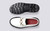 Nina | Womens Loafers in White Rub Off Leather | Grenson - Top and Sole View