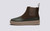Sneaker 52 | Womens Chelsea Boots Military Suede | Grenson - Side View