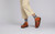 Daphne | Womens Sandals in Tan Leather Rubber Sole | Grenson - Lifestyle 2 View