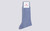 Womens Socks | Textured Sock in Light Blue Mix | Grenson - Main View