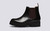 Tamsin | Chelsea Boots for Women in Dark Brown | Grenson - Side View