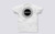 Grenson Sunburst T-Shirt in White Cotton - Sole & Upper View