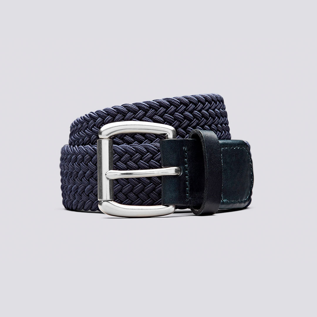 410412_BELT_ELASTIC_WOVEN_NAVY