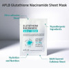 APLB Glutathione Niacinamide Sheet Mask 25ml
