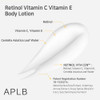 APLB Retinol Vitamin C Vitamin E Body Lotion 300ml