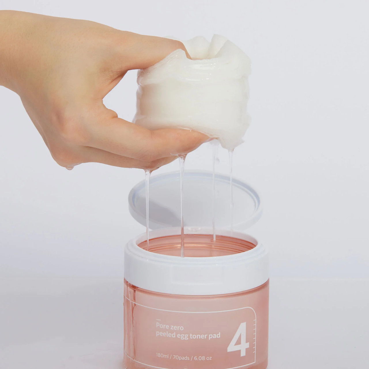NUMBUZIN No. 4 Pore Zero Peeled Egg Toner Pad (70 Pads