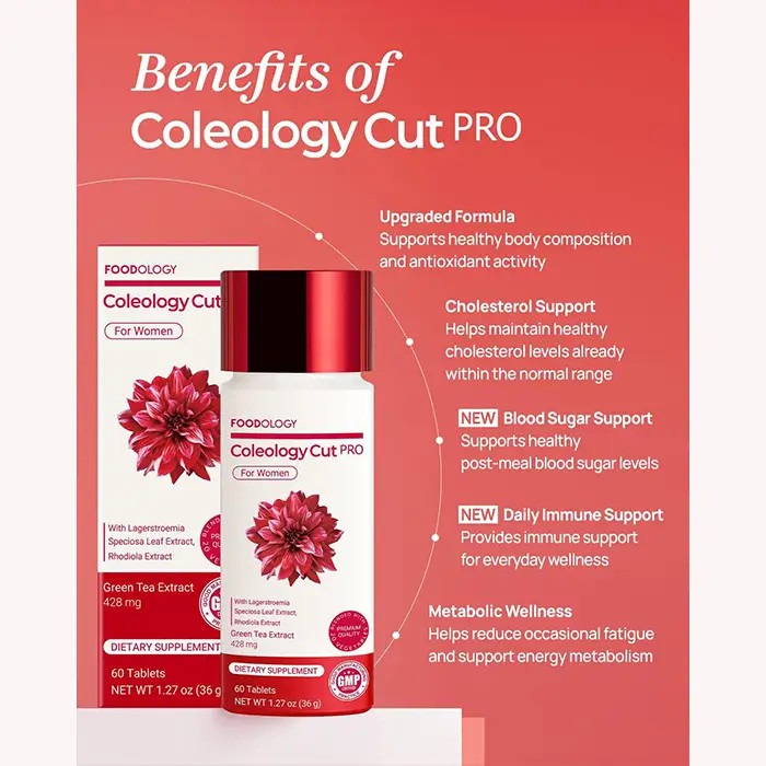 FOODOLOGY Coleology Cut PRO 600mg x 60 tablets | Melon + Starfish