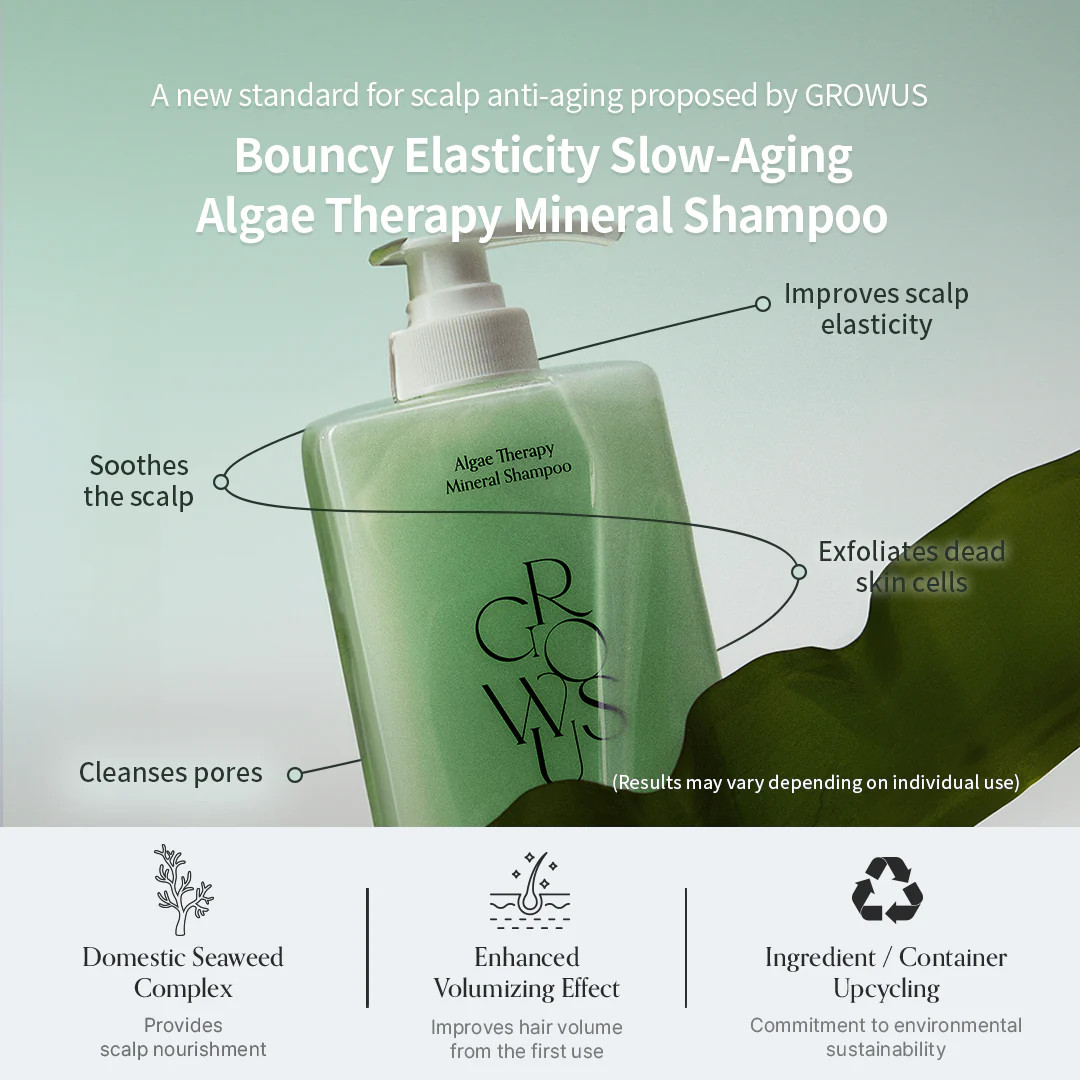 GreenUs Curative Shampoo – Natural Scalp Therapy, 500 Ml, 99,05 % Natürlich, Mit Brennnessel & Menthol