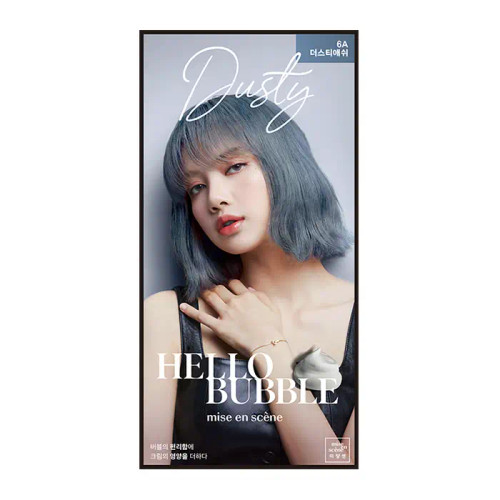 MISE EN SCÃˆNE All New Hello Bubble x BLACKPINK Hair Colour Kit #6A Dusty Ash