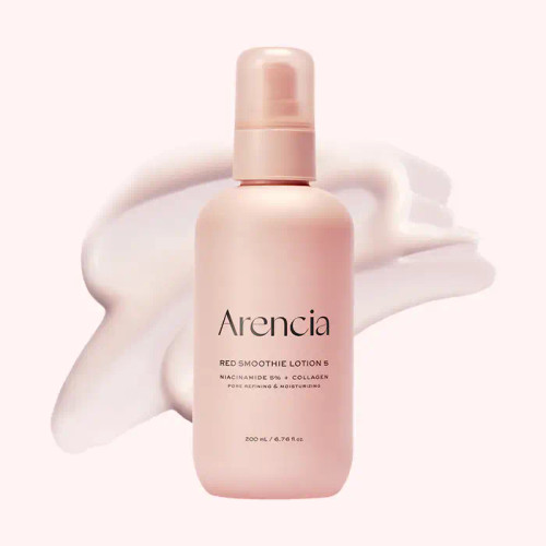ARENCIA Red Smoothie Lotion 5 [Niacinamide 5% + Collagen] 200ml