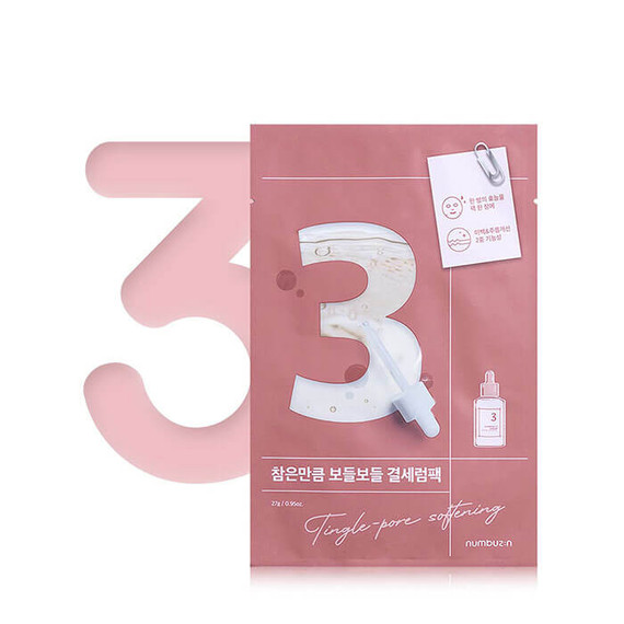 NUMBUZIN No. 3 Tingle Pore Softening Mask Sheet X 1