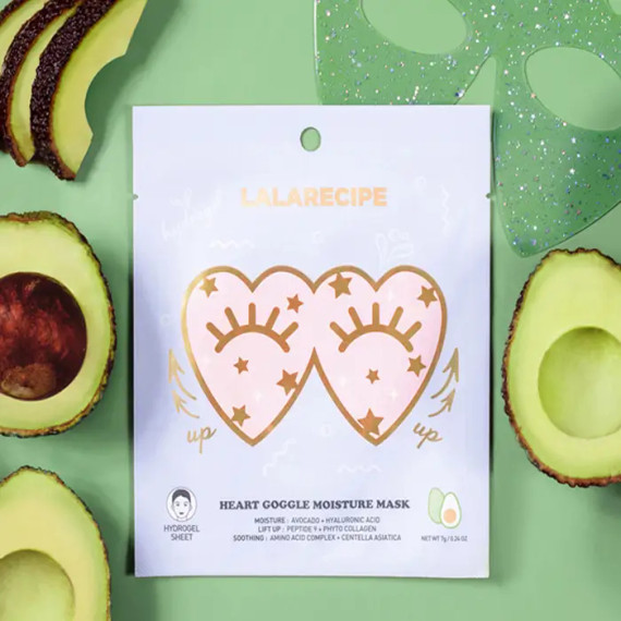 LALARECIPE Heart Goggle Moisture Mask