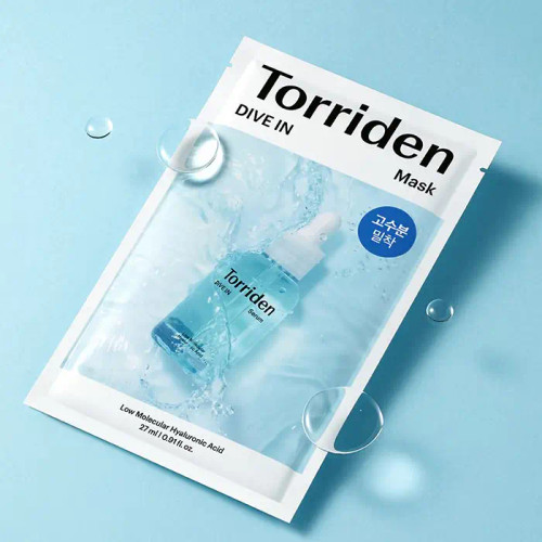 TORRIDEN DIVE IN Low Molecule Hyaluronic Acid Mask 27ml X 1