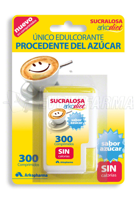 Arko diet sucralosa. 300 comprimidos.