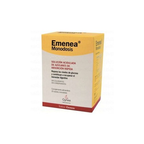 Emenea sobres monodosis cereza 10 mL 20 sobres
