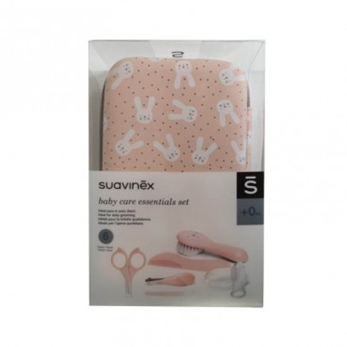 Suavinex Set de Manicura Rosa 6 piezas ROSA