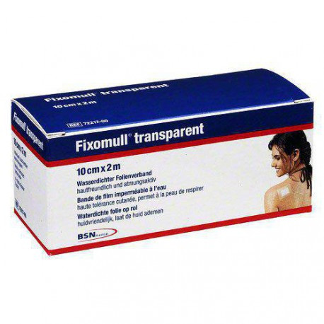 Esparadrapo hipoalergico fixomull transp 10 m x