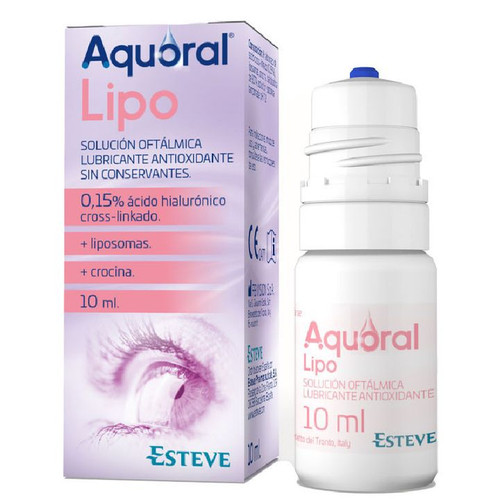 Aquoral lipo solución oftálmica 10 mL.