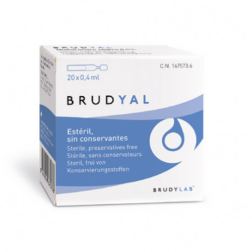 Brudyal ojo seco 20 monodosis x 0,4 mL