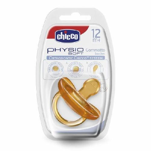 ChiCCo chupete physio soft todo goma fisiológico caucho +12 m, 1 UD
