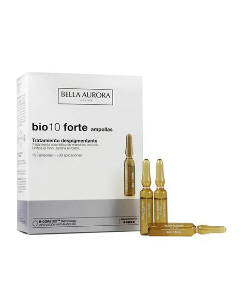 Tratamiento despigmentante bio10 forte pharma ampollas bella aurora
