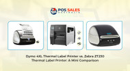 Dymo 4XL Thermal Label Printer vs. Zebra ZT230 Thermal Label Printer: A Mini Comparison Dymo 4XL Thermal Label Printer vs. Zebra ZT230 Thermal Label Printer: A Mini Comparison