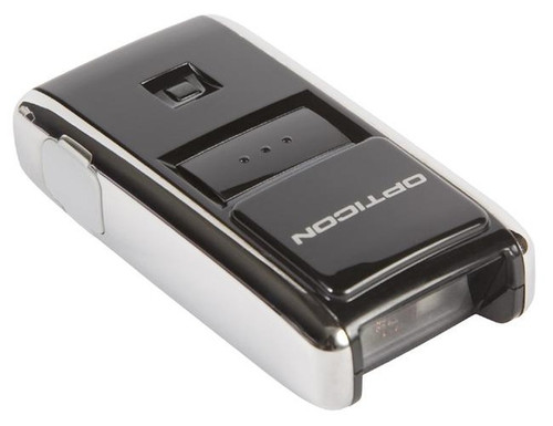 Opticon OPN-2006 pocket-sized Bluetooth 1D laser companion barcode scanner with neck lanyard