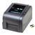 Brother TD-4420TN 203dpi thermal transfer label printer with Ethernet, angled front view in dark grey