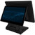 Nexa NP-2170 dual display POS terminal with 15 inch touchscreen and rear 11.6 inch customer-facing display, black