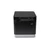 Star mC-Print3 MCP31CI thermal receipt printer in black, front view, 80mm front-feed cube design with Ethernet and USB
