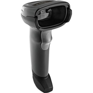 Zebra DS2278 cordless 2D Bluetooth barcode scanner in black, handheld