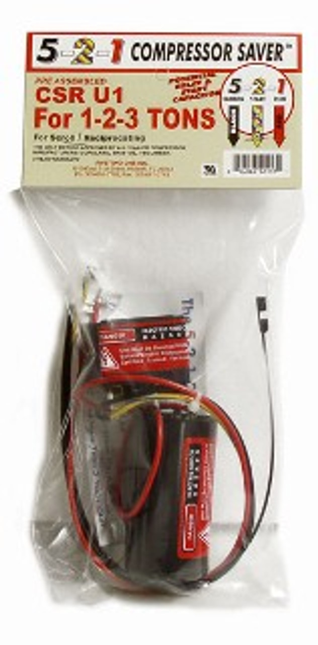 521 Compressor Hard Start Kit 13 Tons FCSRU1 Indoor Comfort Supply