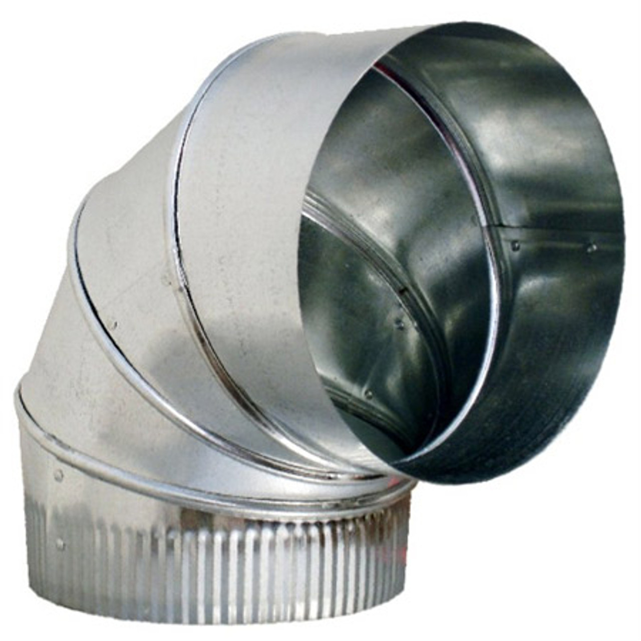 8 End Cap Round Duct Fitting 26 ga. 