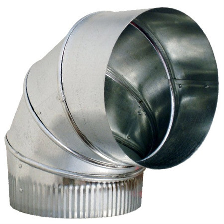 16 90 Degree Adjustable Elbow - HVAC Ductwork Sheet Metal - Indoor Comfort  Supply