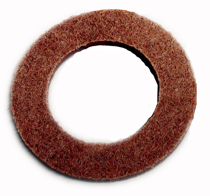 Nel Washer Cas 2021 ブラウン 36 フランネル コットン 3/4 Leather Washer 6927 - Indoor Comfort Supply