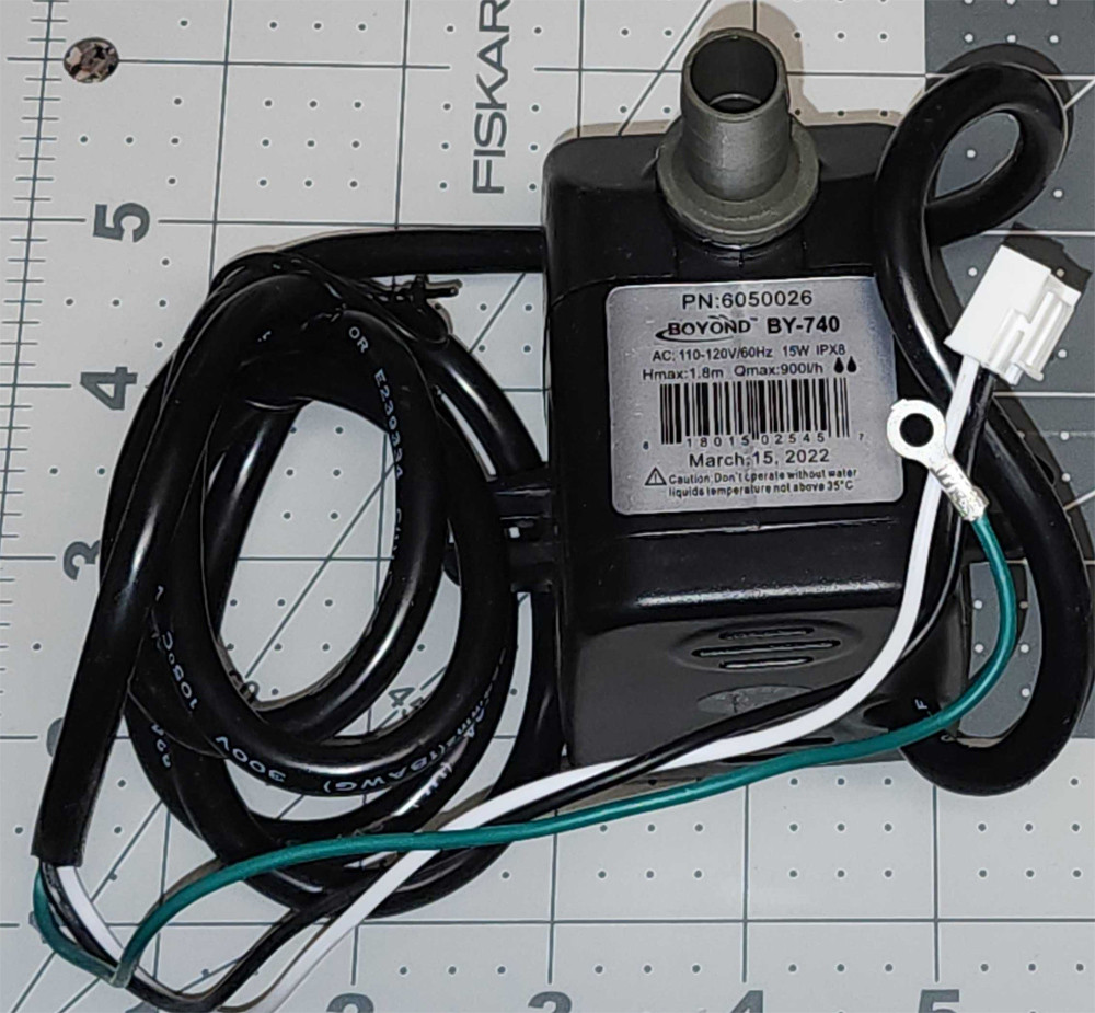Submersible Pump for Hessaire MC37A/MC26A 6026050 6050026 - Indoor