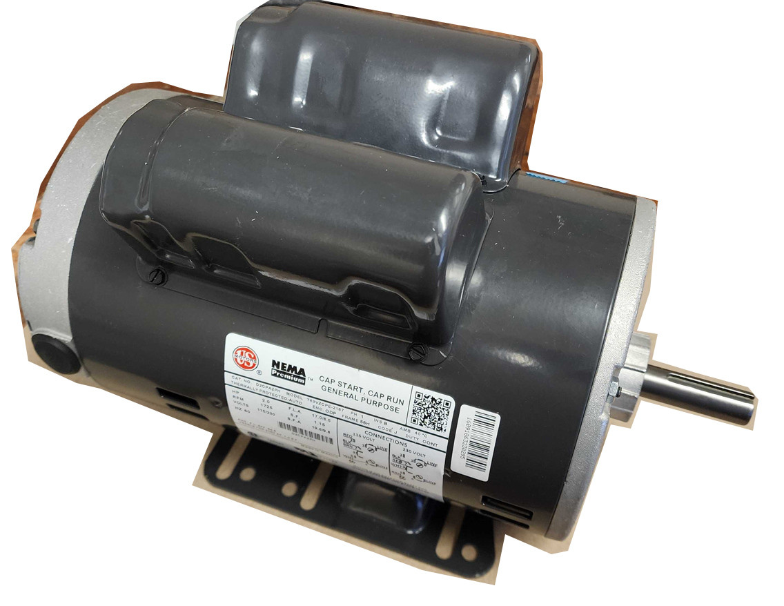 2 HP Industrial Evaporative Cooler Motor 1 Phase 120/208-240 Volt