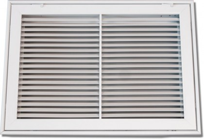 20x20 Air Return Filter Grille Bar Face White Psfbfgw2020 Indoor Comfort Supply