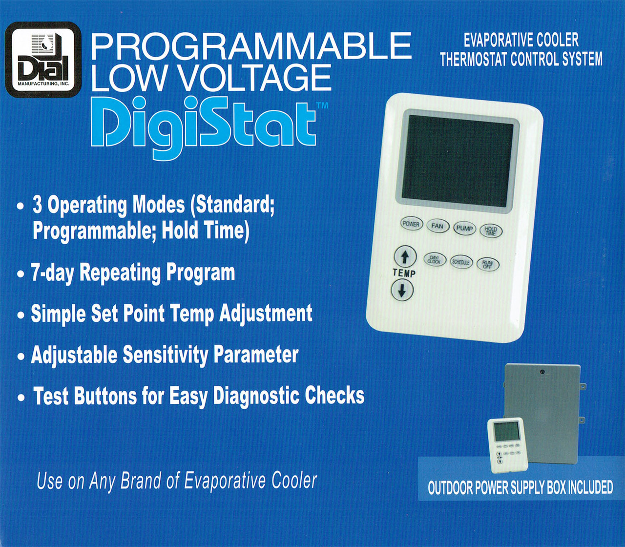 Digital Low Voltage Cooler Control Kit 115V/230V - Dial #7623